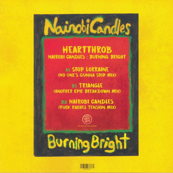 Heartthrob : Nairobi Candles: Burning Bright (12&quot;)