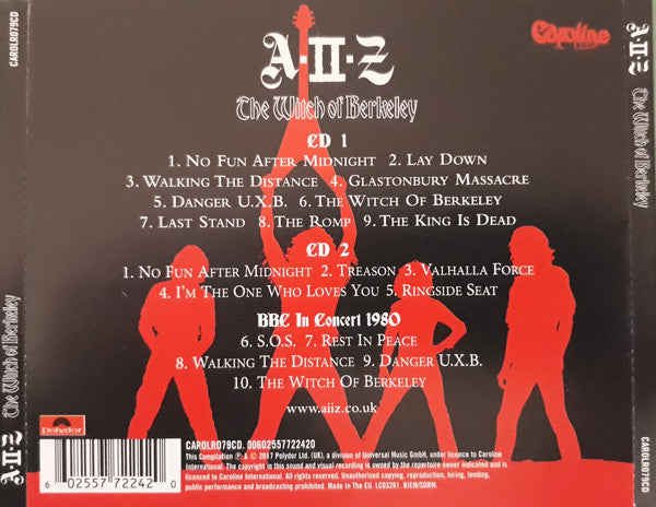 A-II-Z* : The Witch Of Berkeley (2xCD, Album, RE)