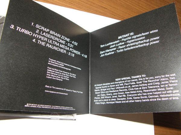 Mutant (3) : Laserdrome (CDr, EP)