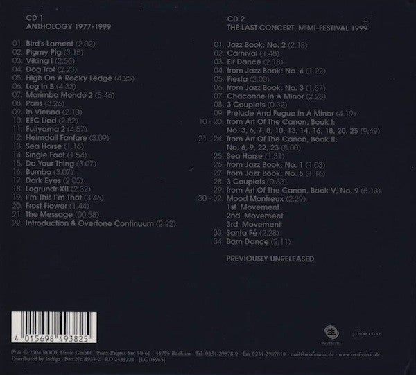 Moondog (2) : The German Years 1977-1999 (CD, Comp + CD, Album)