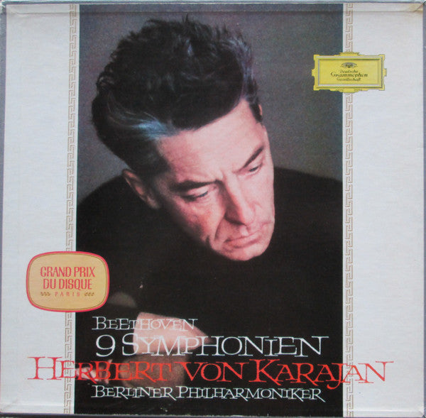 Beethoven*, Herbert von Karajan, Berliner Philharmoniker : 9 Symphonien (8xLP, Mono + Box)