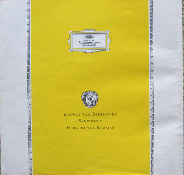 Beethoven*, Herbert von Karajan, Berliner Philharmoniker : 9 Symphonien (8xLP, Mono + Box)
