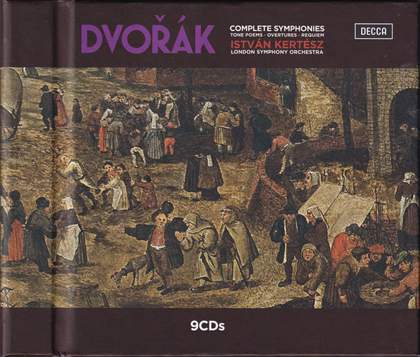 Dvořák* - István Kertész, London Symphony Orchestra : Complete Symphonies · Tone Poems · Overtures · Requiem (9xCD, Comp, RM + Blu-ray, Blu-ray-A, Comp, RM, DTS)