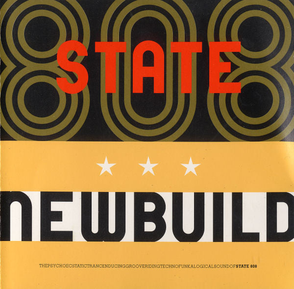 808 State : Newbuild (CD, Album, RE)