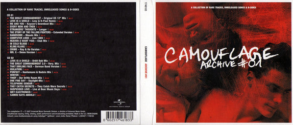 Camouflage : Archive #01 (2xCD, Comp)