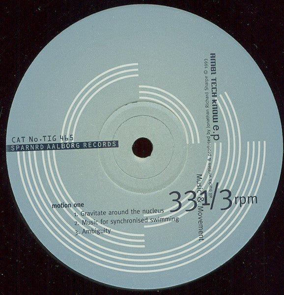 Music &amp; Movement : Ambi Tech Know E.P. (12", EP)