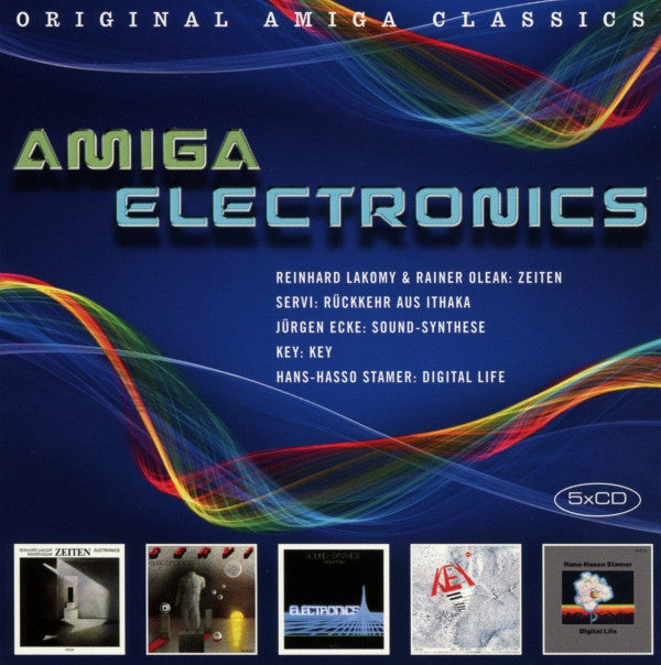 Various : Amiga Electronics (5xCD, Album, RE + Box, Comp)