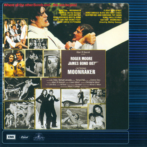 John Barry : Moonraker (Original Motion Picture Soundtrack) (CD, Album, RE, RM)