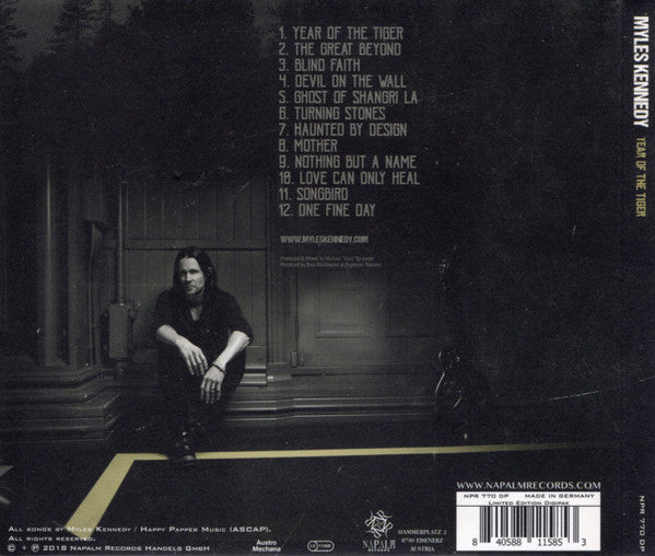 Myles Kennedy : Year Of The Tiger (CD, Album, Ltd, Dig)