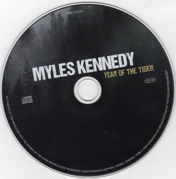 Myles Kennedy : Year Of The Tiger (CD, Album, Ltd, Dig)