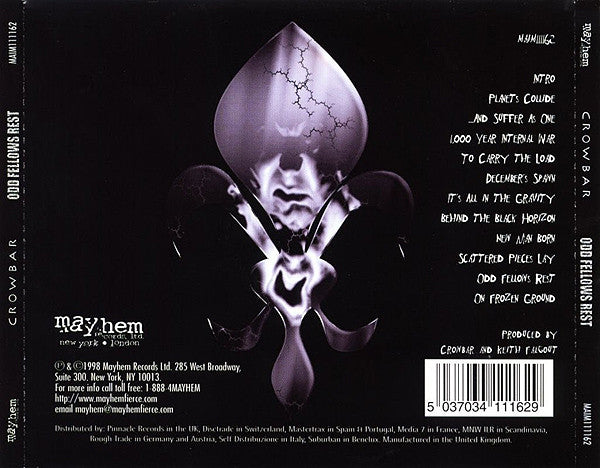 Crowbar (2) : Odd Fellows Rest (CD, Album)