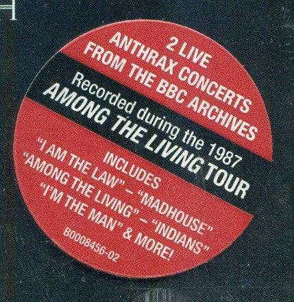 Anthrax : Caught In A Mosh - BBC Live In Concert (2xCD, Album)
