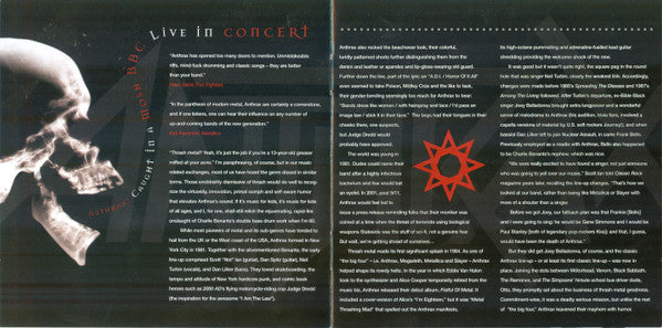 Anthrax : Caught In A Mosh - BBC Live In Concert (2xCD, Album)