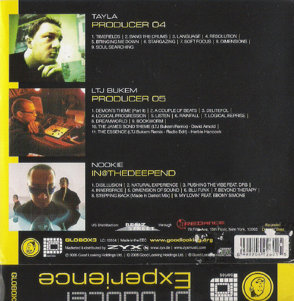 Tayla / LTJ Bukem / Nookie : Producer Experience (3xCD, Comp + Box)