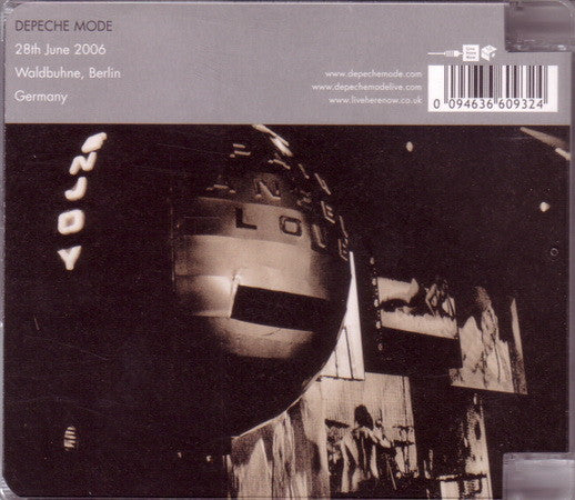 Depeche Mode : Touring The Angel - 28th June 2006 - Waldbühne, Berlin, Germany (2xCD, Ltd, Tour)