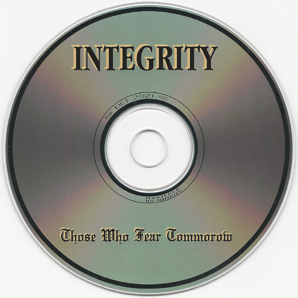 Integrity (2) : Those Who Fear Tomorrow (CD, Album)