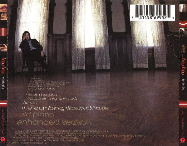 Frou Frou : Details (CD, Album, Enh, RE)