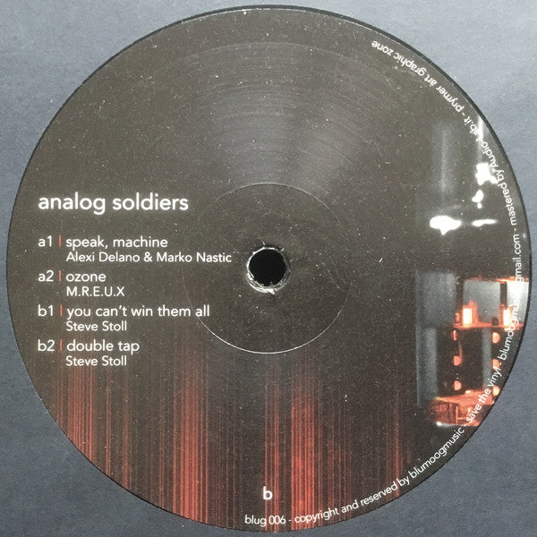 Various : Analog Soldiers (12&quot;)