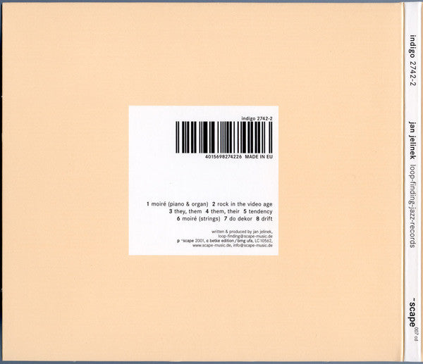 Jan Jelinek : Loop​-​Finding​-​Jazz​-​Records (CD, Album, RE, Dig)