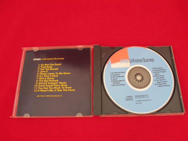 EPMD : Unfinished Business (CD, Album, RE, RP, EMI)