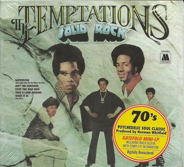 The Temptations : Solid Rock (CD, Album, Ltd, RE, RM)