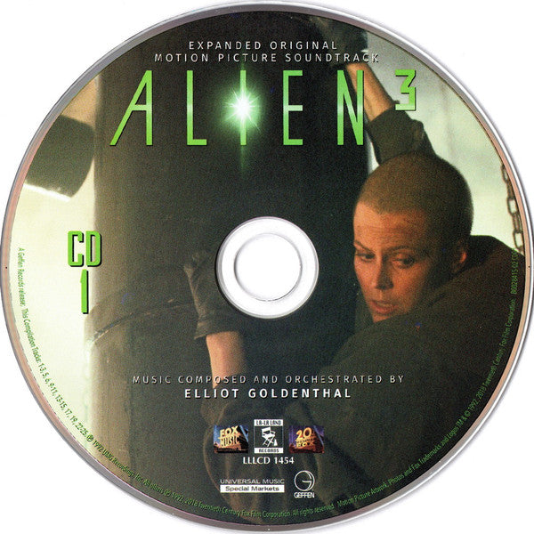 Elliot Goldenthal : Alien³ (Expanded Original Motion Picture Soundtrack) (2xCD, Album, Ltd, RE, RM)