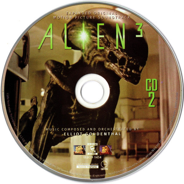 Elliot Goldenthal : Alien³ (Expanded Original Motion Picture Soundtrack) (2xCD, Album, Ltd, RE, RM)