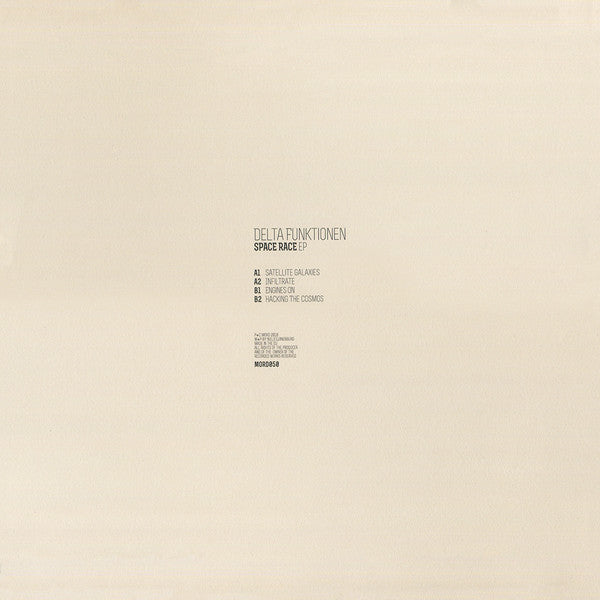 Delta Funktionen : Space Race EP (12&quot;, EP)
