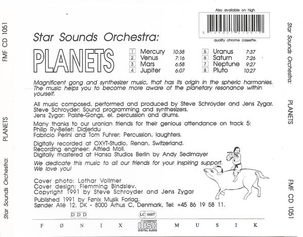 Star Sounds Orchestra : Planets (CD, Album)