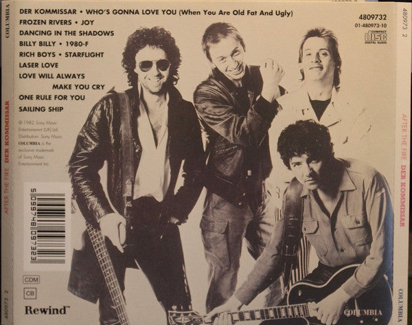 After The Fire : Der Kommissar (CD, Comp, RE)