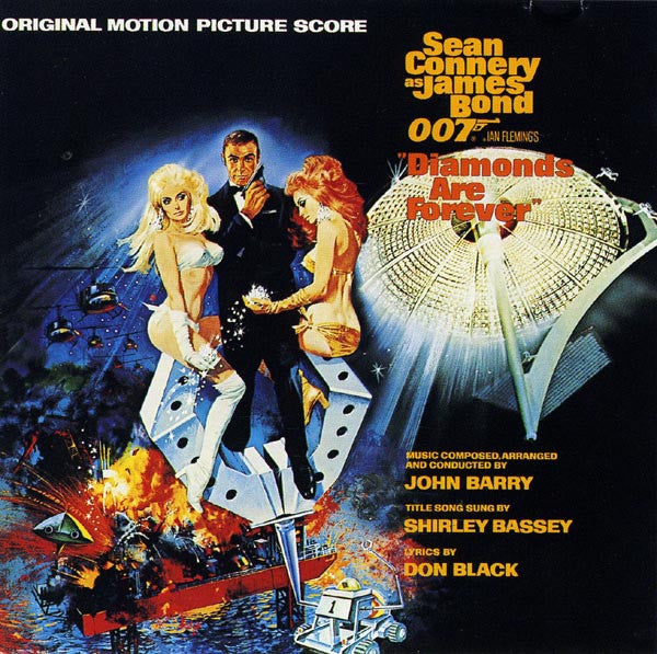 John Barry : Diamonds Are Forever (Original Motion Picture Score) (CD, Album, RE)