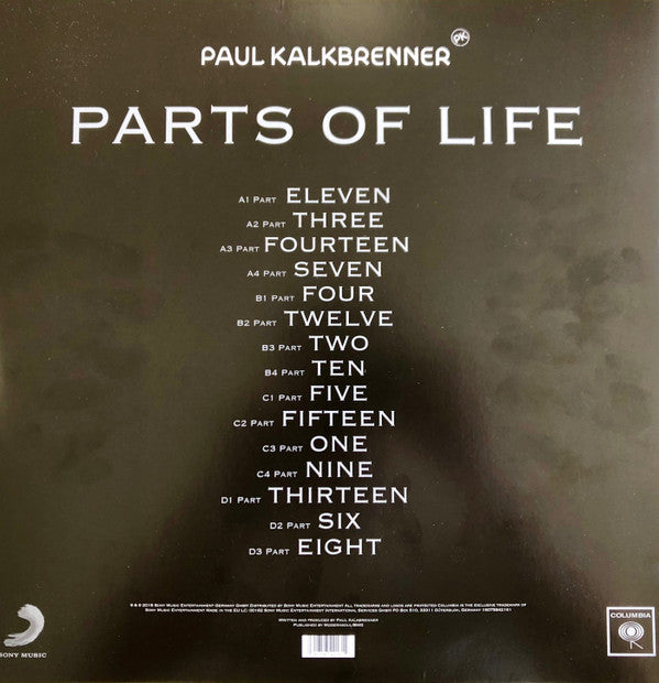 Paul Kalkbrenner : Parts Of Life (2xLP, Album + CD, Album)