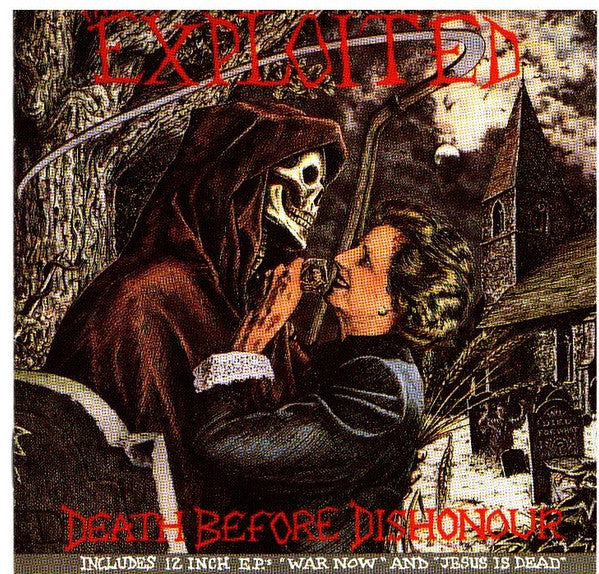 The Exploited : Death Before Dishonour (CD, Album, RE, Red)