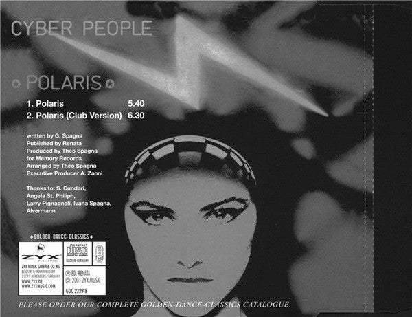 Cyber People : Polaris (CD, Maxi)
