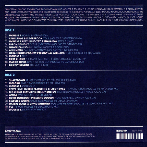 Mousse T. : House Masters (2xCD, Comp)