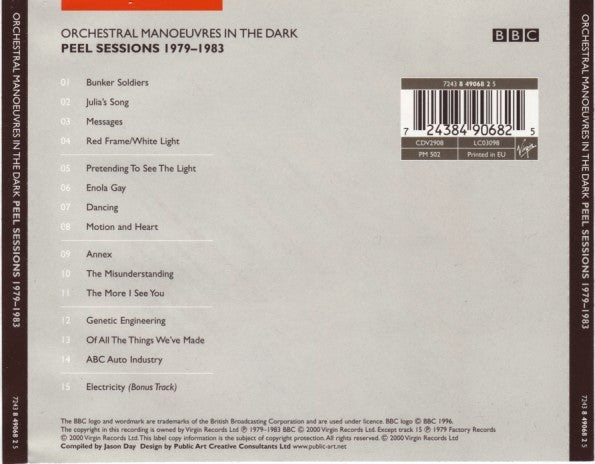Orchestral Manoeuvres In The Dark : Peel Sessions 1979-1983 (CD, Album, EMI)