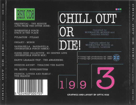Various : Chill Out Or Die! (CD, Comp, Mixed)