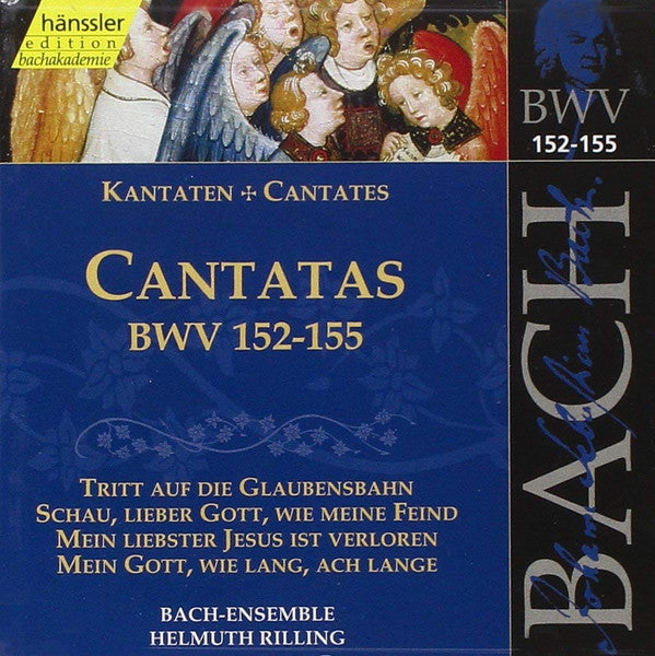 Johann Sebastian Bach, Helmuth Rilling, Bachcollegium Stuttgart : Cantatas BWV 152-155 Vol.47 (CD, Album, RM)
