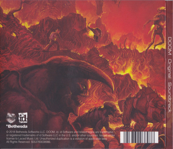 Mick Gordon : Doom (Original Game Soundtrack) (2xCD, Album, Dlx)