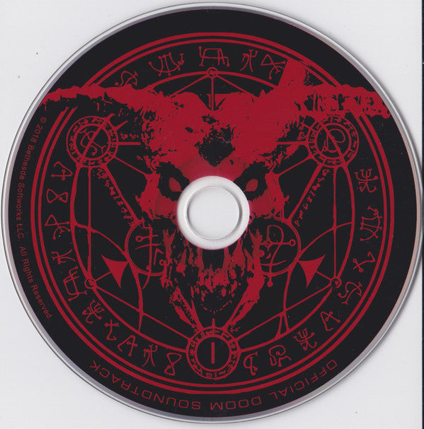 Mick Gordon : Doom (Original Game Soundtrack) (2xCD, Album, Dlx)