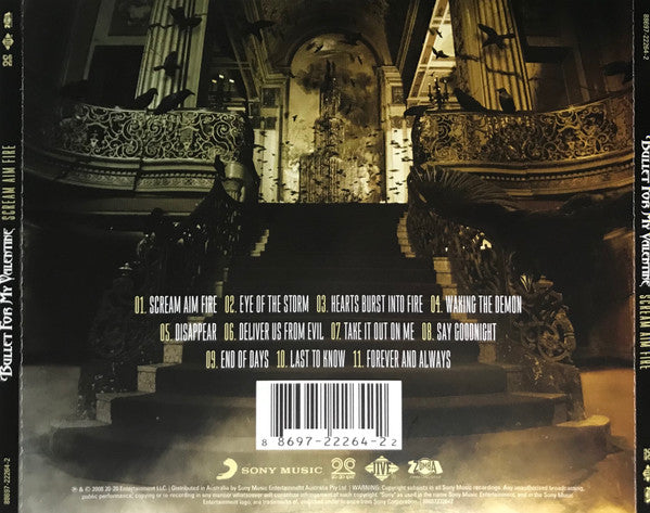 Bullet For My Valentine : Scream Aim Fire (CD, Album)