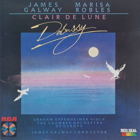 James Galway, Marisa Robles, Graham Oppenheimer, The Chamber Orchestra Of Europe :  Clair De Lune (CD, Album)