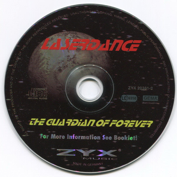 Laserdance : The Guardian Of Forever (CD, Album)