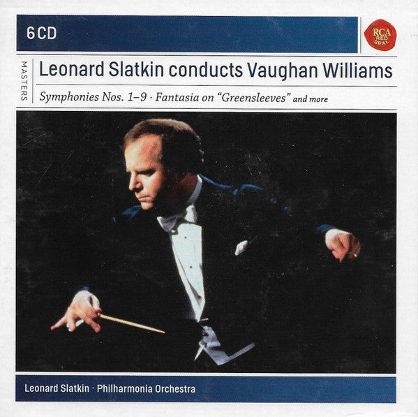 Ralph Vaughan Williams, Leonard Slatkin, Philharmonia Orchestra : Leonard Slatkin Conducts Vaughan Williams (6xCD, Album, Comp, RE + Box)