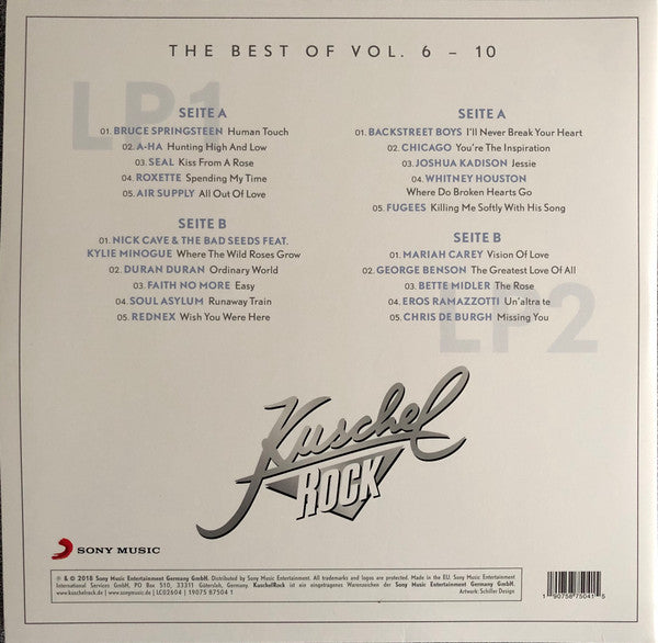 Various : Kuschelrock - The Best Of Vol. 6 - 10 (2xLP, Album, Comp)
