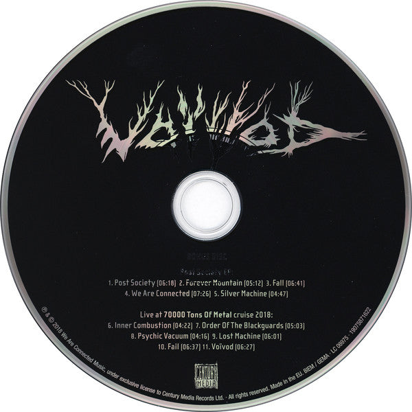 Voïvod : The Wake (CD, Album + CD, Comp + Ltd, Med)