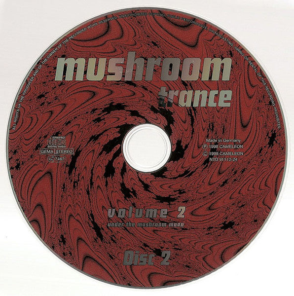 Various : Mushroom Trance Volume 2 - Under The Mushroom Sun (2xCD, Comp)