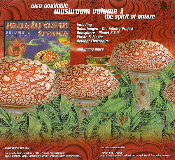 Various : Mushroom Trance Volume 2 - Under The Mushroom Sun (2xCD, Comp)