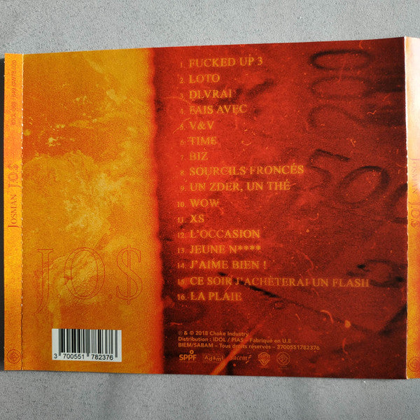 Josman : J.O.$ (CD, Album)