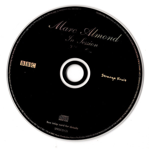 Marc Almond : In Session (Volume One) (CD, Comp)